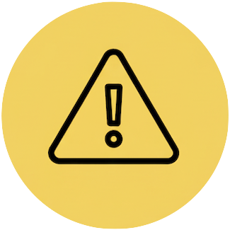 Warning callout icon Warning callout icon.